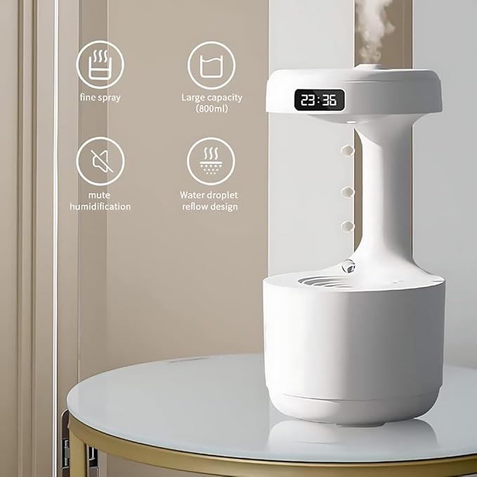 β¨ Anti-Gravity Water Droplet Humidifier π
