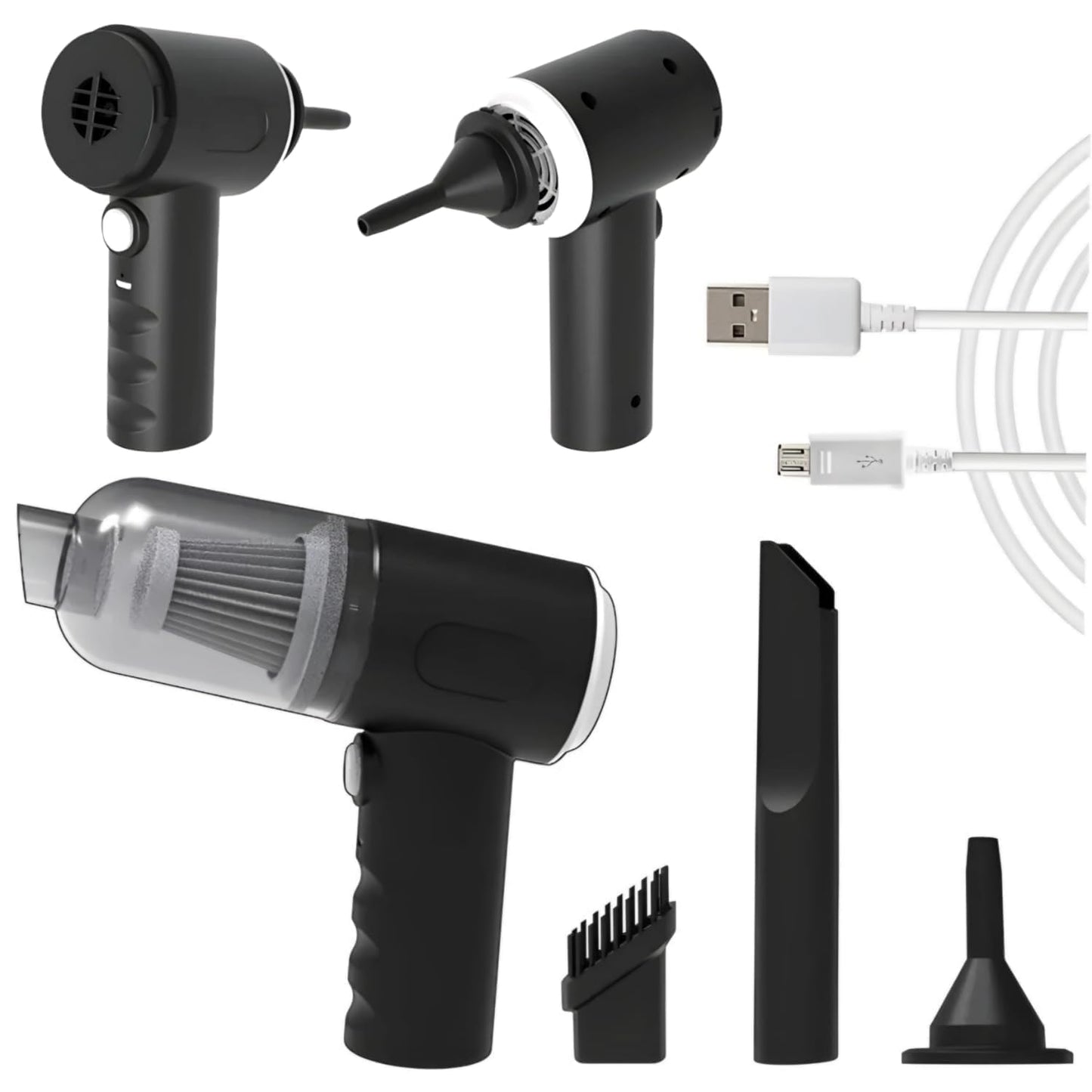 3IN1 Portable Car Vacuum Cleaner