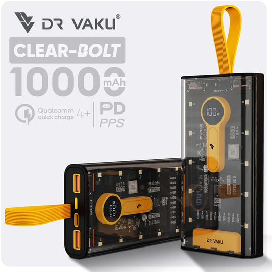 Transparent 10,000mAh Power Bank