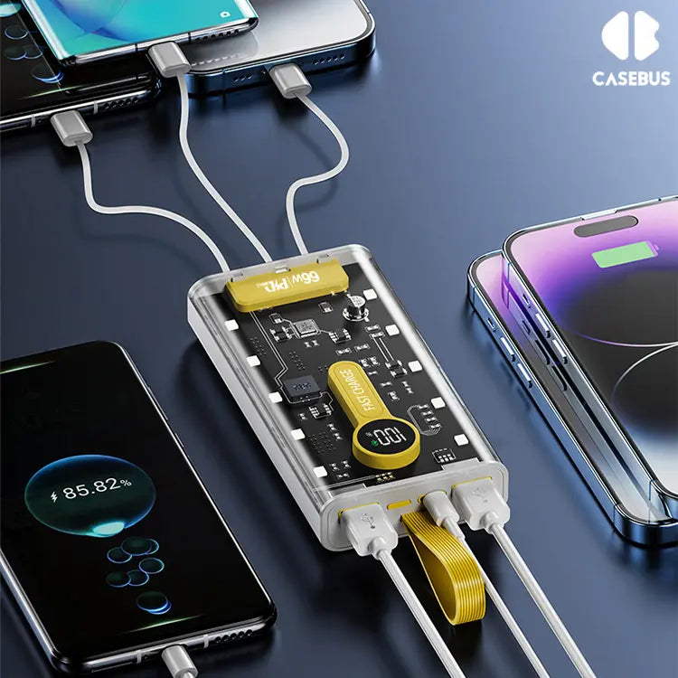 Transparent 10,000mAh Power Bank